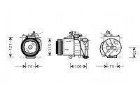 Compressor, air conditioning