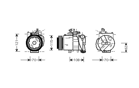 Compressor, air conditioning