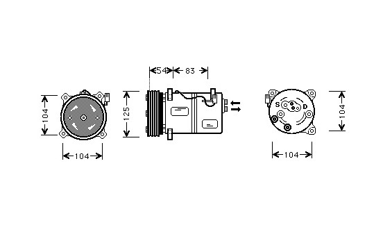 Compressor, air conditioning