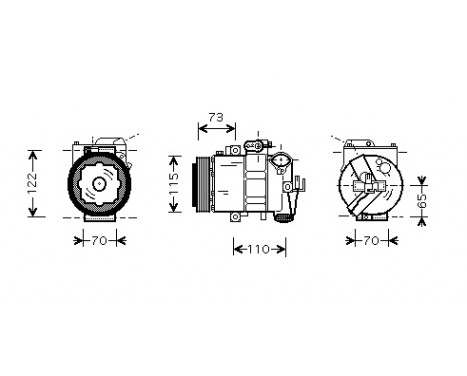 Compressor, air conditioning, Image 2