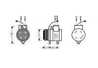Compressor, air conditioning