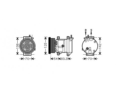Compressor, air conditioning, Image 2
