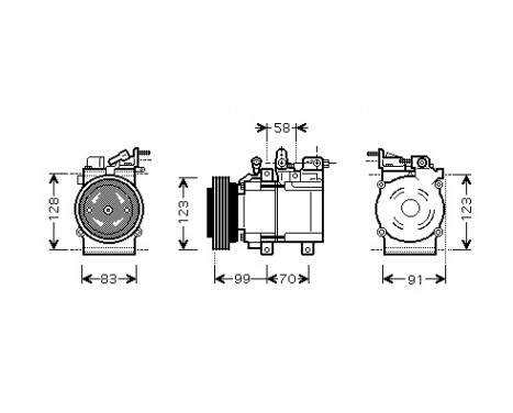 Compressor, air conditioning, Image 2