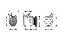 Compressor, air conditioning