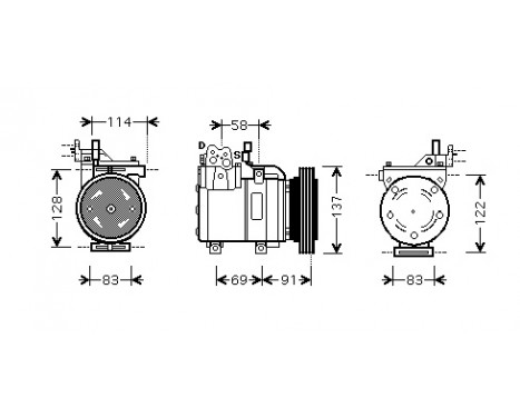 Compressor, air conditioning