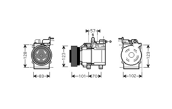 Compressor, air conditioning, Image 2