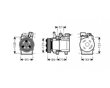 Compressor, air conditioning, Image 2