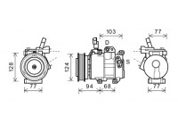 Compressor, air conditioning