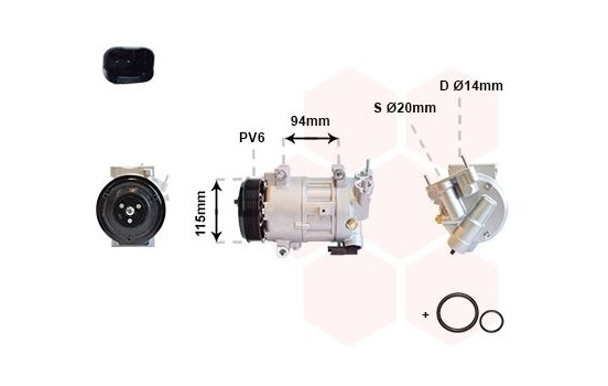 Compressor, air conditioning