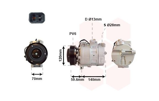 Compressor, air conditioning