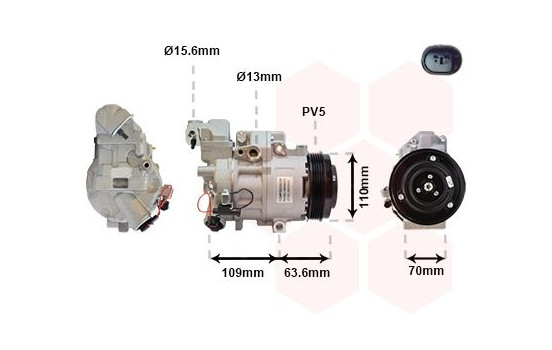 Compressor, air conditioning