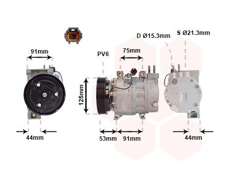 Compressor, air conditioning