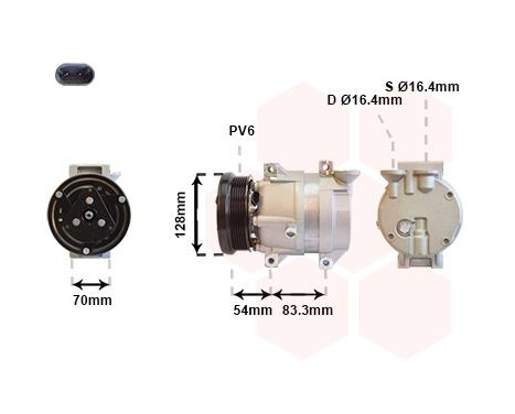 Compressor, air conditioning