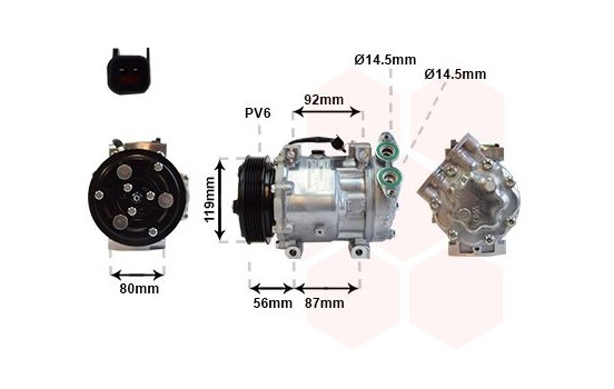 Compressor, air conditioning