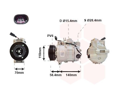 Compressor, air conditioning