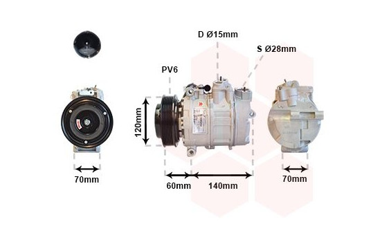 Compressor, air conditioning