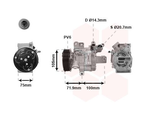 Compressor, air conditioning