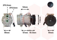 Compressor, air conditioning