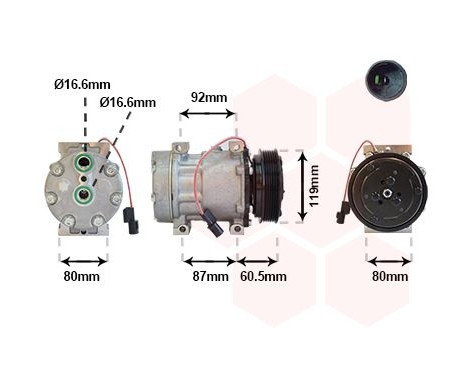 Compressor, air conditioning