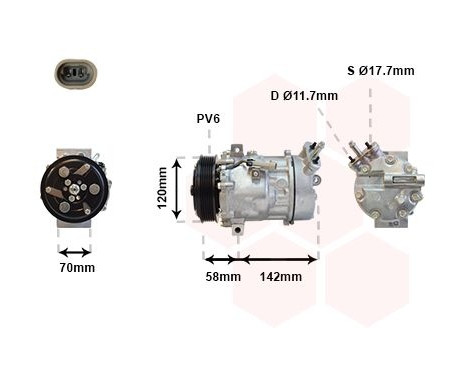 Compressor, air conditioning