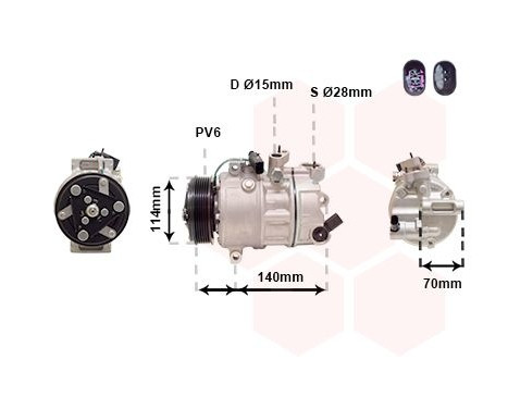 Compressor, air conditioning