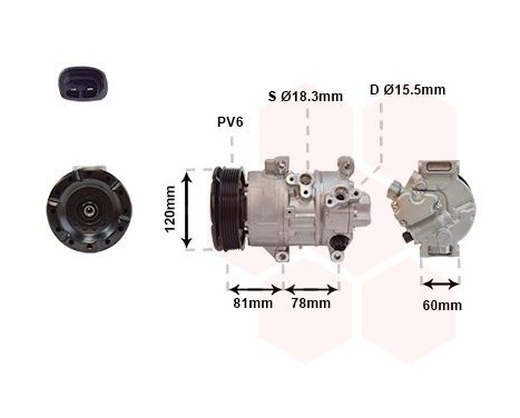 Compressor, air conditioning