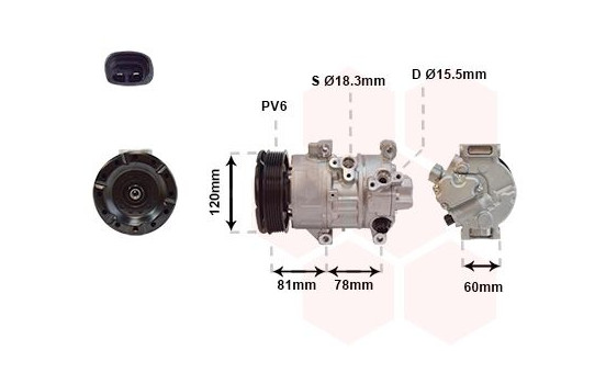 Compressor, air conditioning