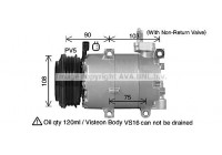 Compressor, air conditioning