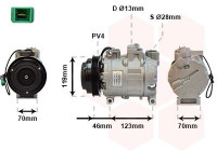 Compressor, air conditioning