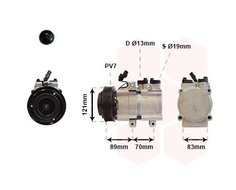 Compressor, air conditioning