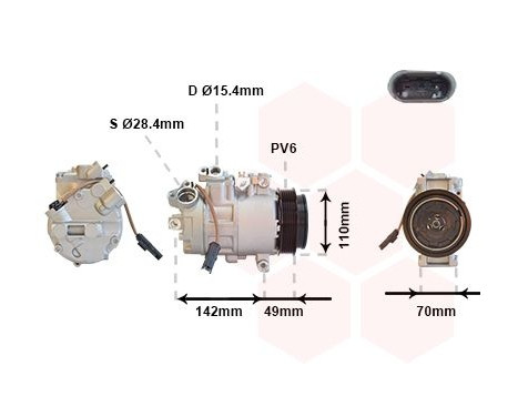 Compressor, air conditioning