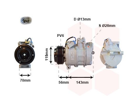 Compressor, air conditioning