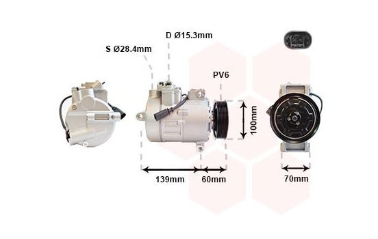 Compressor, air conditioning