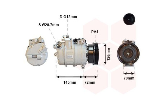 Compressor, air conditioning