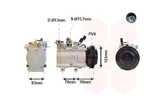 Compressor, air conditioning