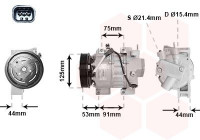 Compressor, air conditioning