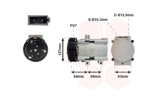 Compressor, air conditioning
