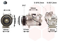 Compressor, air conditioning