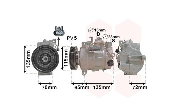Compressor, air conditioning
