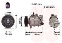 Compressor, air conditioning