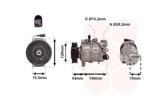 Compressor, air conditioning