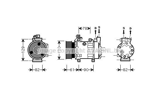 Compressor, air conditioning