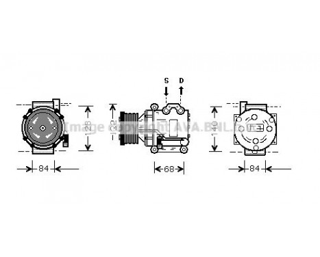 Compressor, air conditioning, Image 2