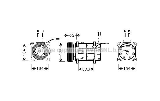 Compressor, air conditioning, Image 2