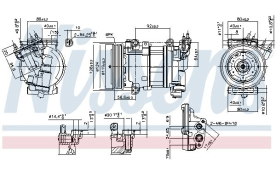 Compressor, air conditioning