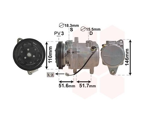 Compressor, air conditioning