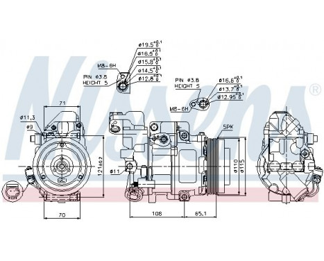 Compressor, air conditioning, Image 5