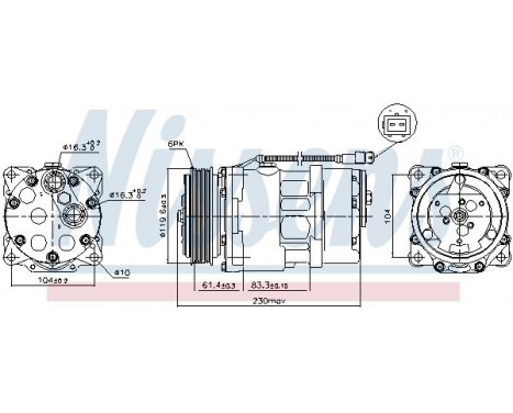 Compressor, air conditioning, Image 5