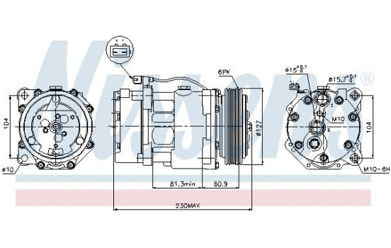 Compressor, air conditioning, Image 5