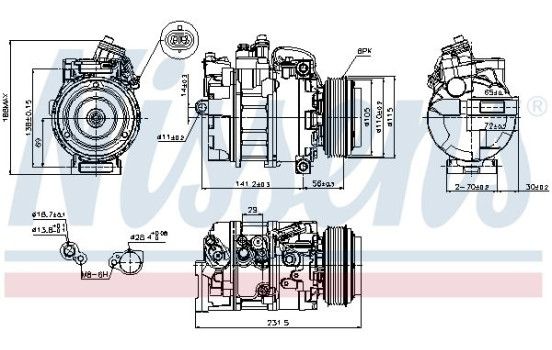Compressor, air conditioning, Image 5